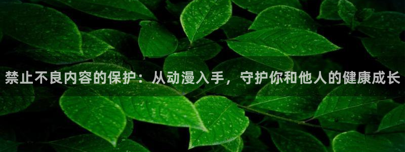 18无套直91动漫：禁止不良内容的保护：从动漫入手，守护你和他人的健康成长